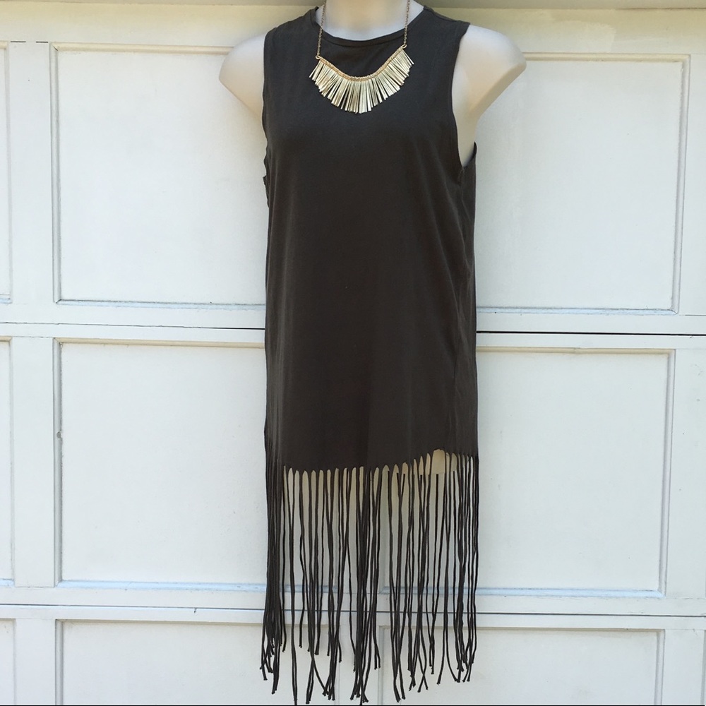 Forever 21 Dark Green Top size M no sleeves